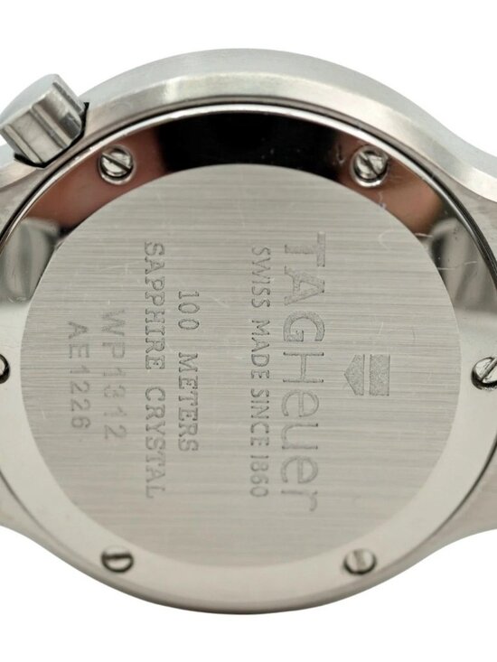 Tag Heuer 29mm Ladies Alter Ego Blue MOP Dial Swiss 100M SS Watch! Ref: WP1312! main image 4